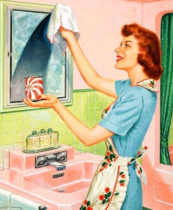 homemaking weekly cleaning schedule